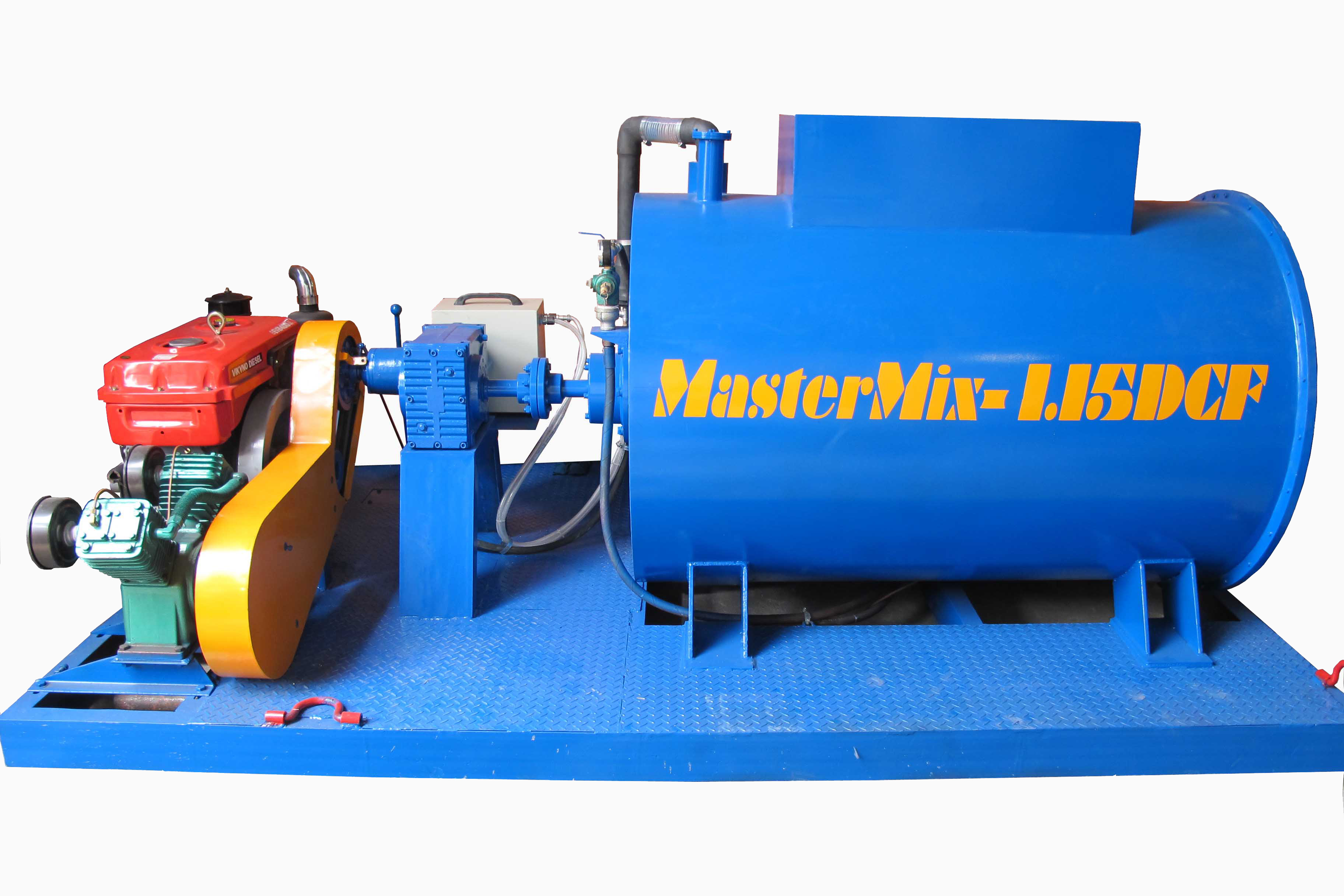 MasterMix - Lightweight concrete mix with diesel engine