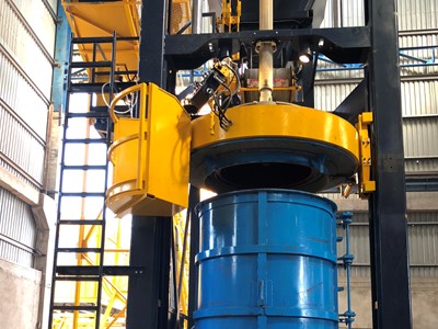 Besser developed the A (Advantage) Series of Bidirectional BiDi concrete pipe machines