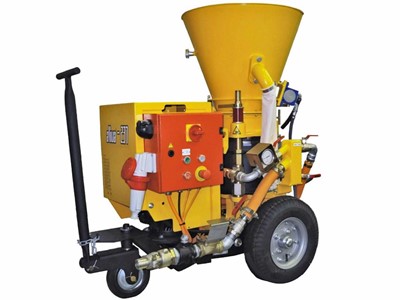 Máy phun bê tông đời mới Aliva-237