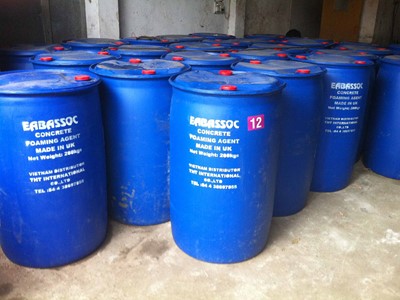 Concrete foaming agent