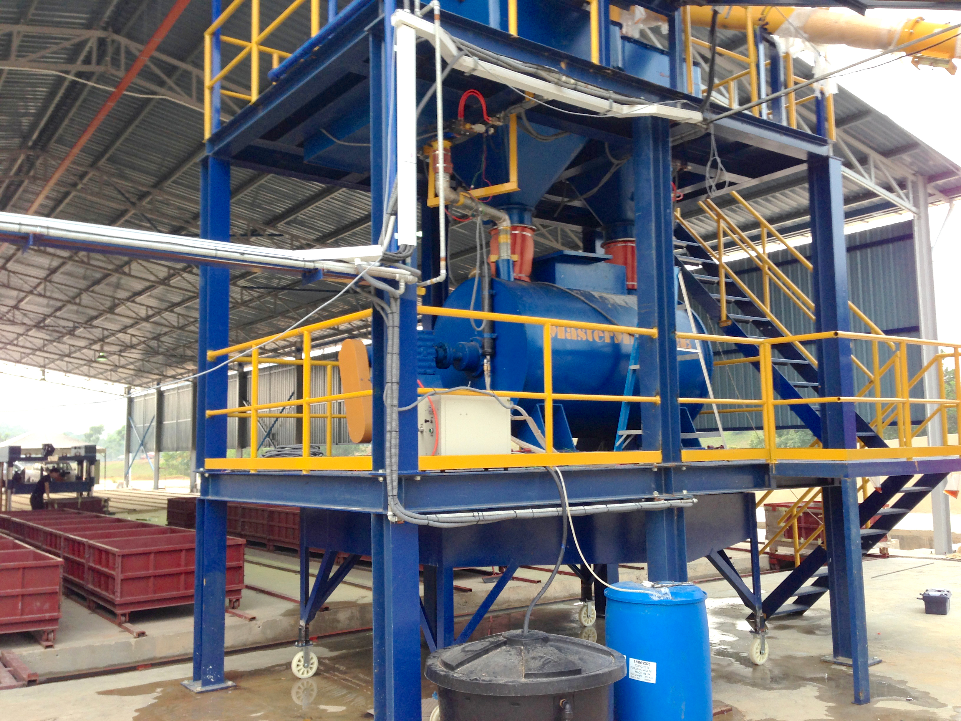 Dây chuyền sản xuất gạch bê tông nhẹ