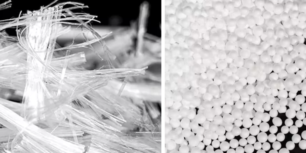 Polypropylene Fiber vs. Styrofoam in Foam Concrete
